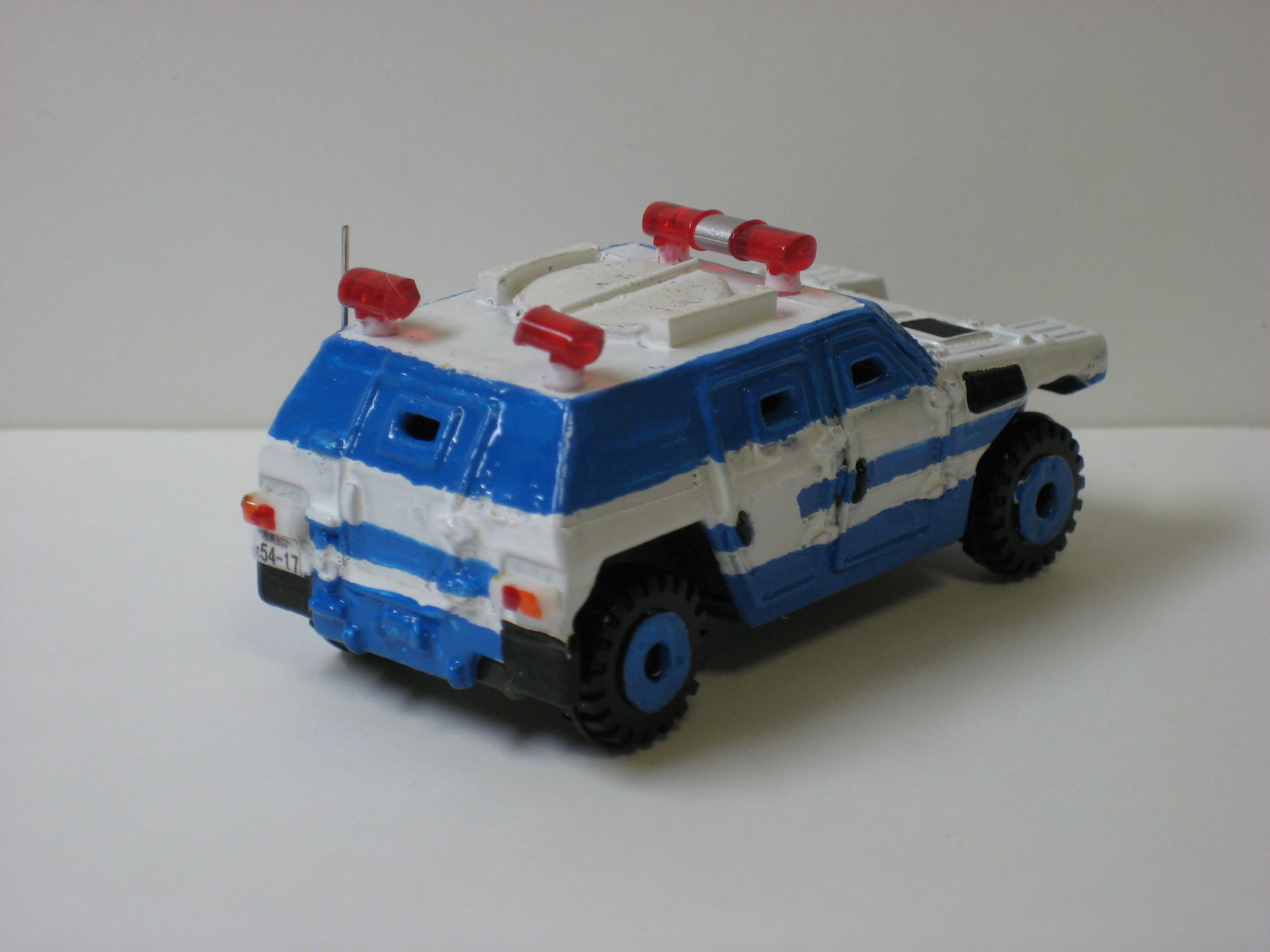 トミカ　エルフ特型警備車 トミカ 110番 警察車両&DVDセットより ランドクルーザー 70