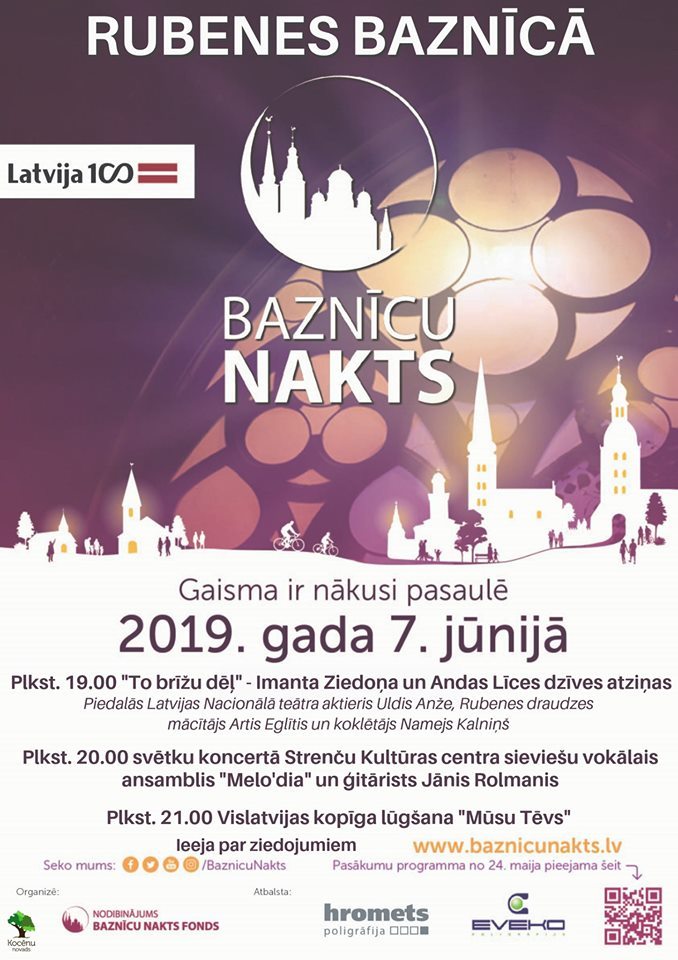 Baznīcu nakts Rubenes baznīcā 2019.gadā rubenesdraudze.wordpress.com/2019/05/26/baz…