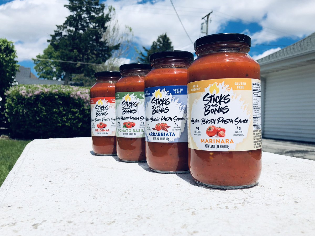 Happy Memorial Day! 🇺🇸 why not try our brand new line of bone broth powered sauces!?