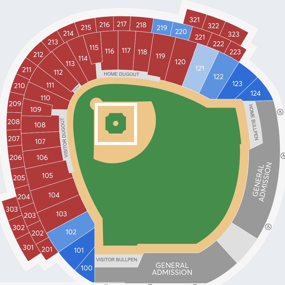 Nebraska Baseball on Twitter "What Ticketmaster shows vs. what