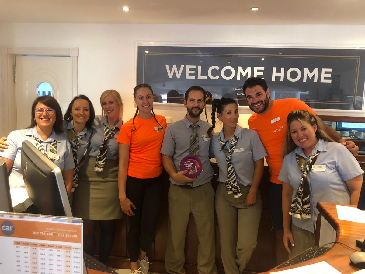 #santabarbara Reception Team wishes the best to Javier &amp; Nuria with their new work experiences! #DiamondResorts #LifeAtDiamond #DiamondCareers <a href="/VictorGilRM/">Víctor Gil</a> @ElenaDortaSBGOC