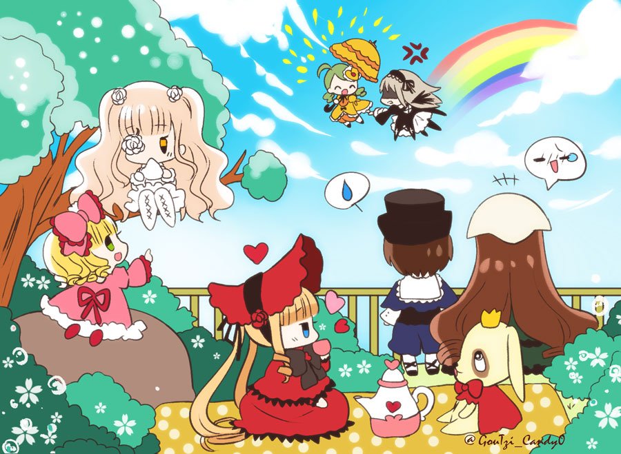 FeiFei_Candy0's tweet photo. #ローゼンメイデン版深夜の真剣お絵描き60分一本勝負
🌈🌈🌈 https://t.co/ajY12kH3Ik