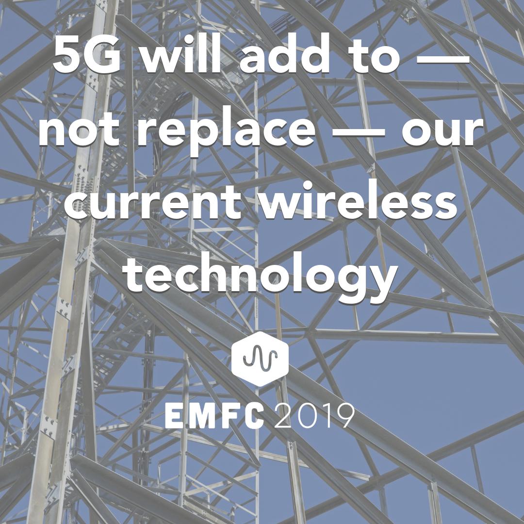 emfconference's tweet image. 5G will not only utilize current 3G and 4G wireless
frequencies already in use but also add higher frequency — submillimeter and millimeter waves — in order to transmit data at superfast speeds.