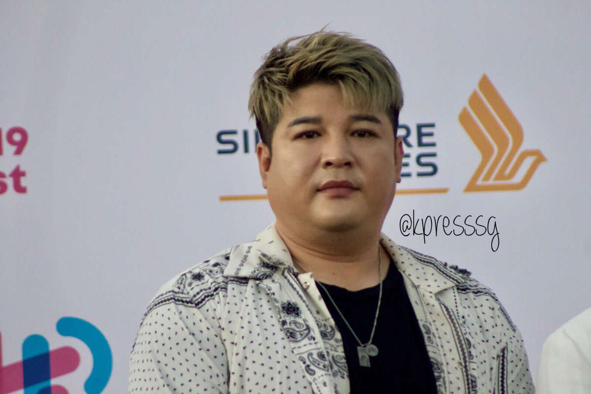 KPressSG's tweet photo. We have #Yesung #Eunhyuk #Ryeowook #SHINDONG from #SUPERJUNIOR #HALLYUPOPFEST2019 
#HallyuPopFest https://t.co/ttBiuG2DU1