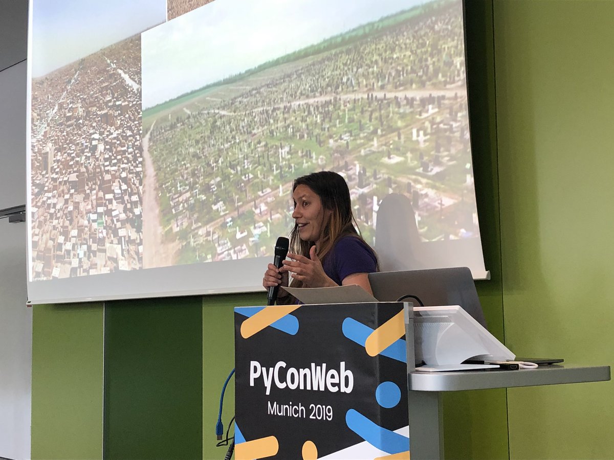 misterrios's tweet image. “Remember Me” Alisa Caceres on burial, waste, space, and planting trees not graves! ⚡️⚡️ Talks at #PyConWeb #PyConWeb19