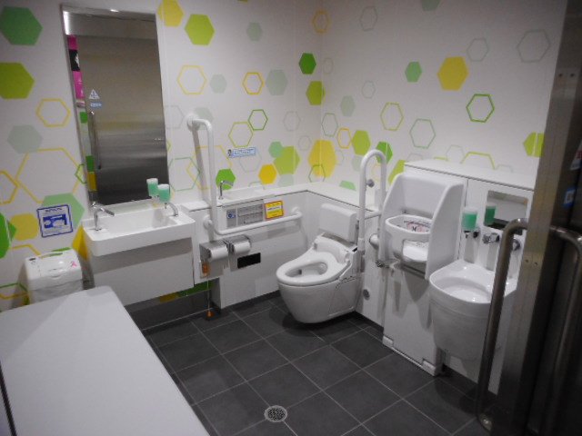 千葉県トイレ局 Nobu Twitterren 東武スカイツリーライン 北越谷駅のトイレが改修され オストメイト対応の多機能トイレ を男女共用2室設置 一般トイレ内にオストメイト対応の簡易多機能個室 更に独立した子供用トイレまで設置されました T Co Omerasu3ey