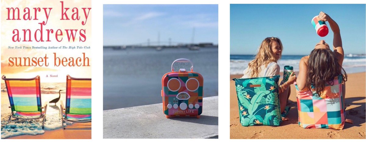 BarringtonBooks's tweet photo. Heading out to the beach? Stop by & pick up a perfect summer book read, a MP3 radio for tunes & matching beach chair. #sunnylife #beach #beachreads #rhodeisland #longweekend #ribeaches #tunes #relaxing #Music #marykayandrews #bookaddict #booklovers #SummerReading #readers https://t.co/E9DTBsit9w