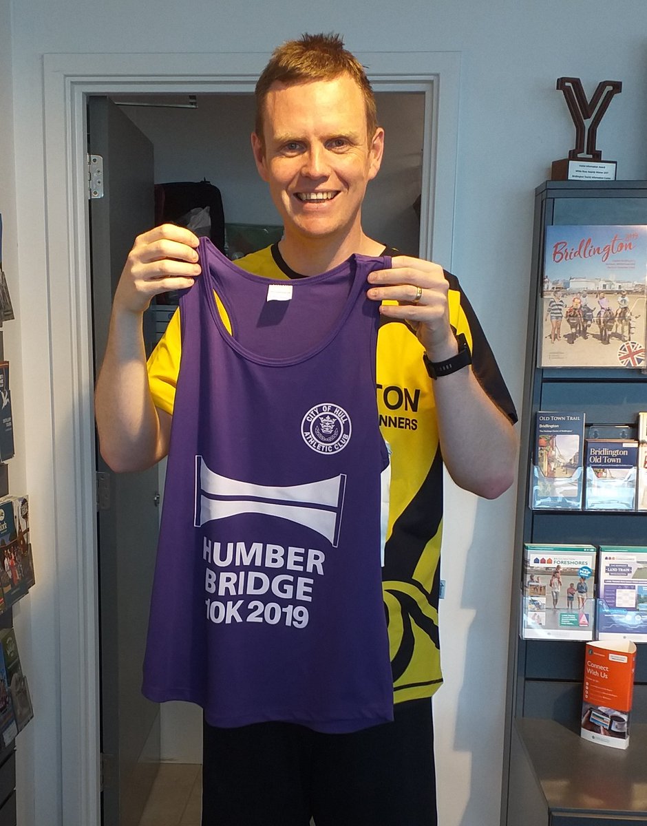 ReluctantRunBFP's tweet photo. Humber Bridge 10k ☑
The aim was to beat 1 hour and 5 minutes so it is mission accomplished. Hearing people shout 'well done Bridlington' etc was brilliant. Thanks to @CityofHullAC
and all of the marshals.
Time to find my next race. https://t.co/uMQhcVkhMl