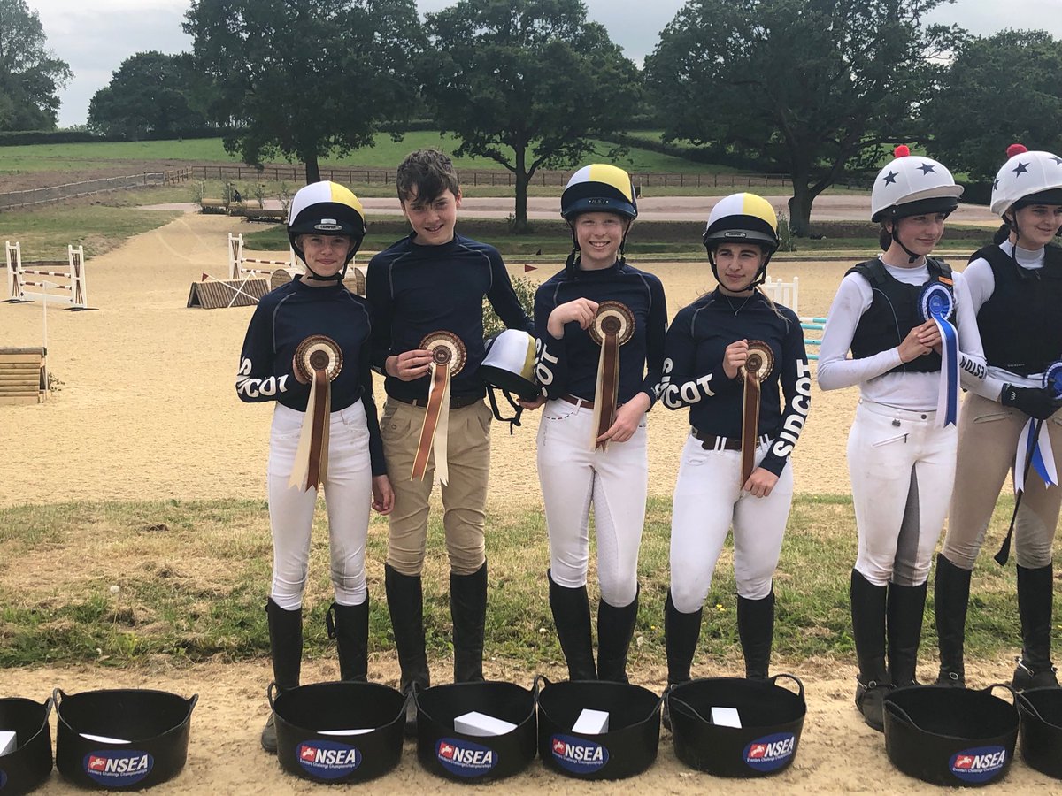 SidcotEquine's tweet photo. Wow another top ten finish at the national@champs in the 90 for Harriet, Henry, Erin and Evie Super team #rideadventurously https://t.co/VpPVRP42v7