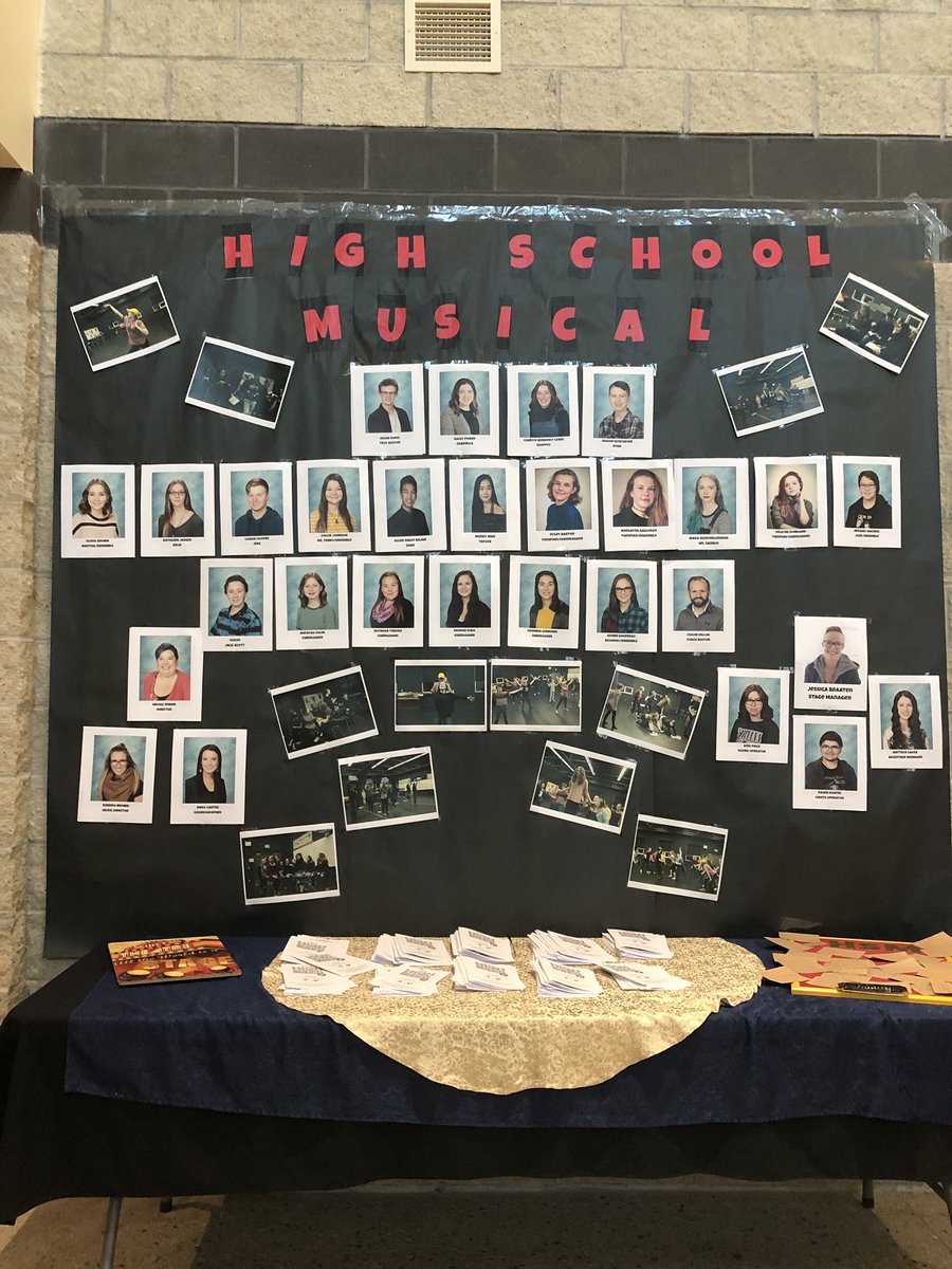 mmefaulkner's tweet photo. That’s a wrap! Three successful High School Musical shows this weekend. We are so proud of these talented and dedicated students! We’re all in this together 🎶 @JP2GP @JP2GP @GPCSD @GPCatholic42 @MclayNicole @MusicwithMme https://t.co/QWTHflnDZt