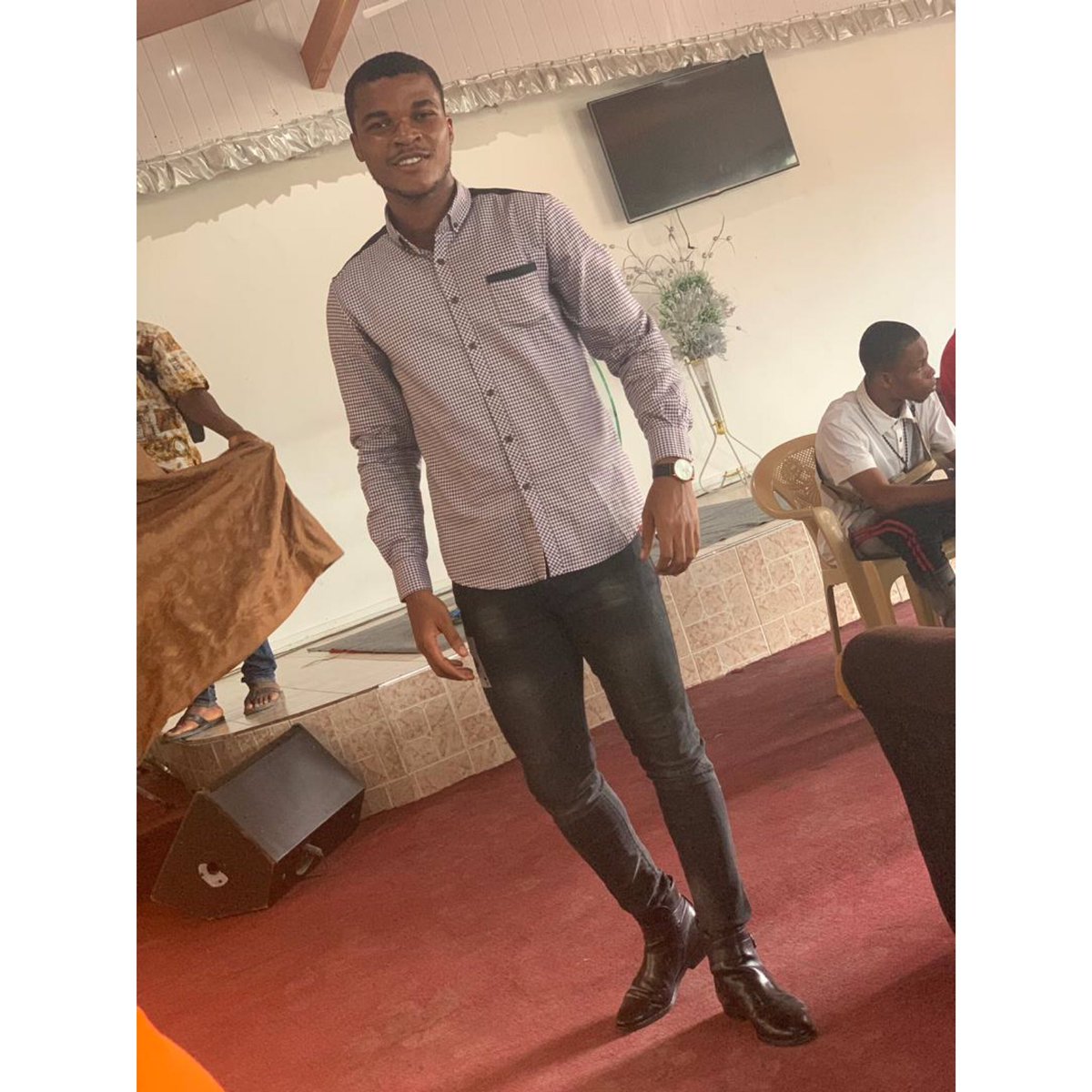 EmmanuelAdufful's tweet photo. I was glad when they said unto me that let us go into the the house of the Lord,enjoy your day everyone #EA #fitness #focus https://t.co/rXpSKIuNJD