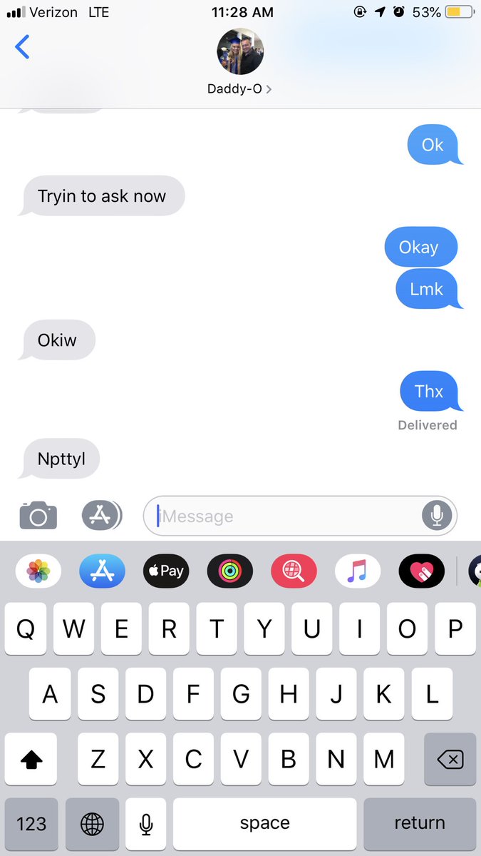 Anyone else’s dad make their own acronyms? He could be talking ab going to dinner and abbreviate the restaurants name 🤦🏼‍♀️