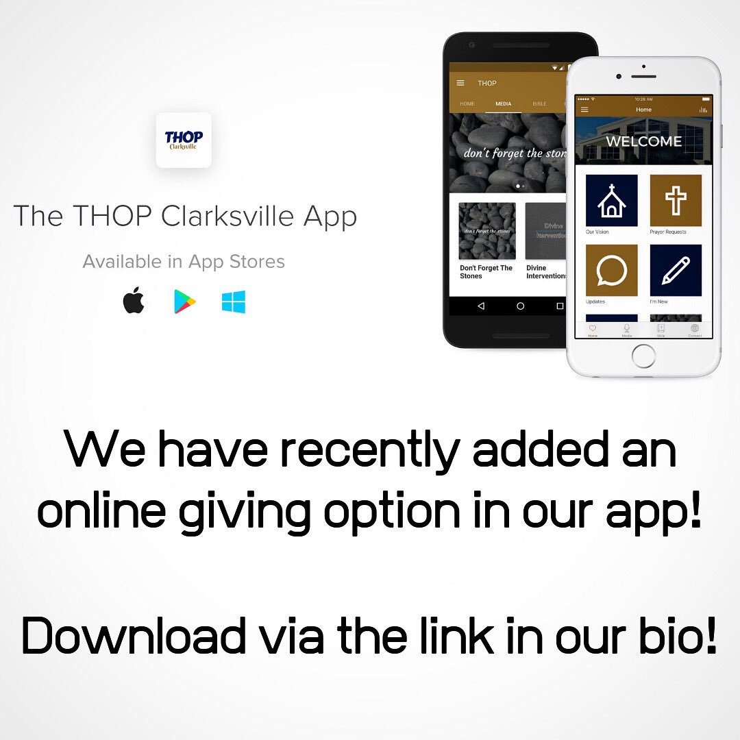 THOPClarksville's tweet photo. Link in bio! https://t.co/7jt8EJJBR7