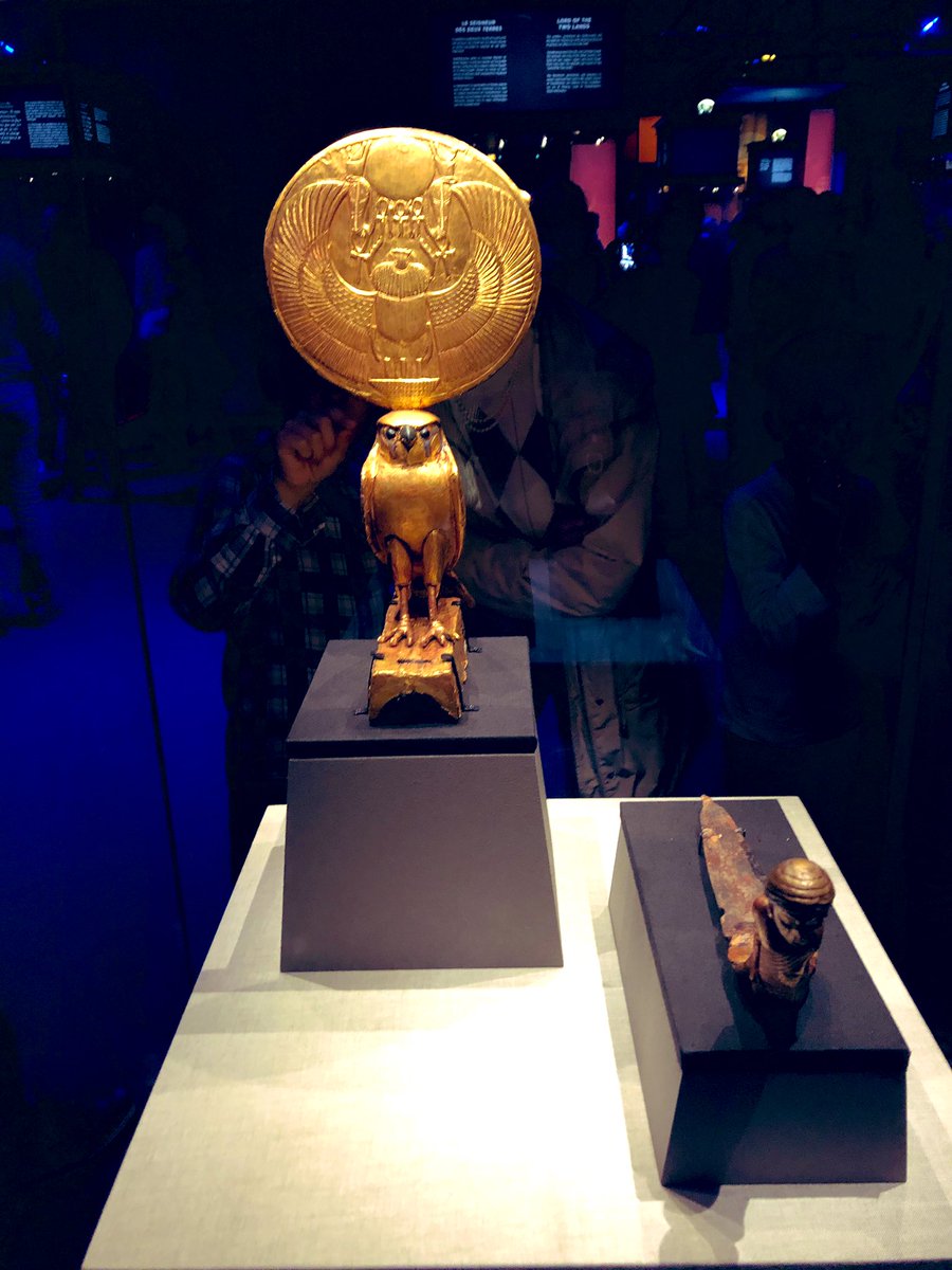 AmbVWD's tweet photo. Une expo exceptionnelle- #Toutânkhamon - le trésor du #pharaon à la @LaVillette - Un voyage dans l’#Egypte ancienne ac l’impression de découvrir ac l’égyptologue #HowardCarter ce beau tombeau de #Toutankamon À voir! @VillettePresse @SweAmbEgypt https://t.co/H3sOxNk1Ng