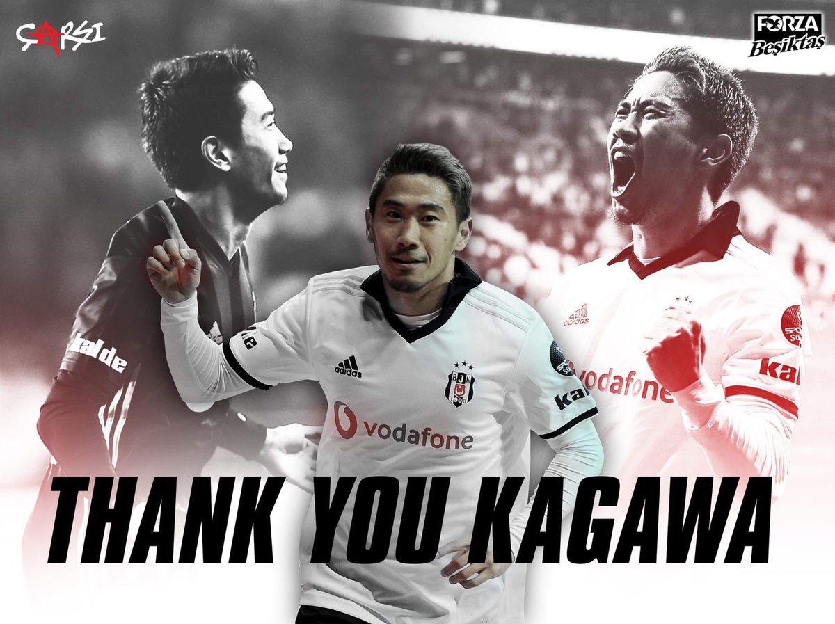Seni çok sevdik.
Tüm emeklerin için teşekkürler Shinji Kagawa

Thank you! <a href="/S_Kagawa0317/">Shinji Kagawa / 香川真司</a> 
#Beşiktaş