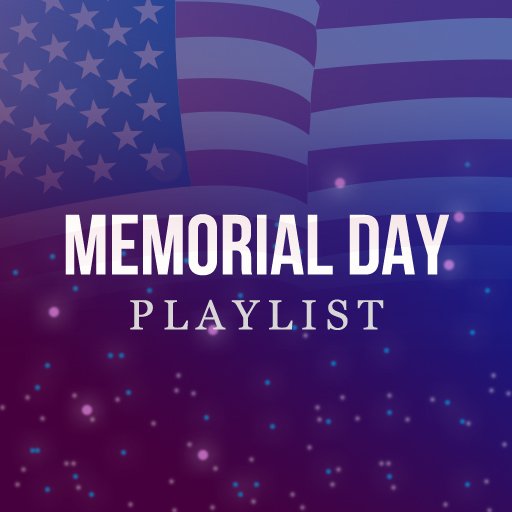 a faded phograph of the U.S. flag in purple tones