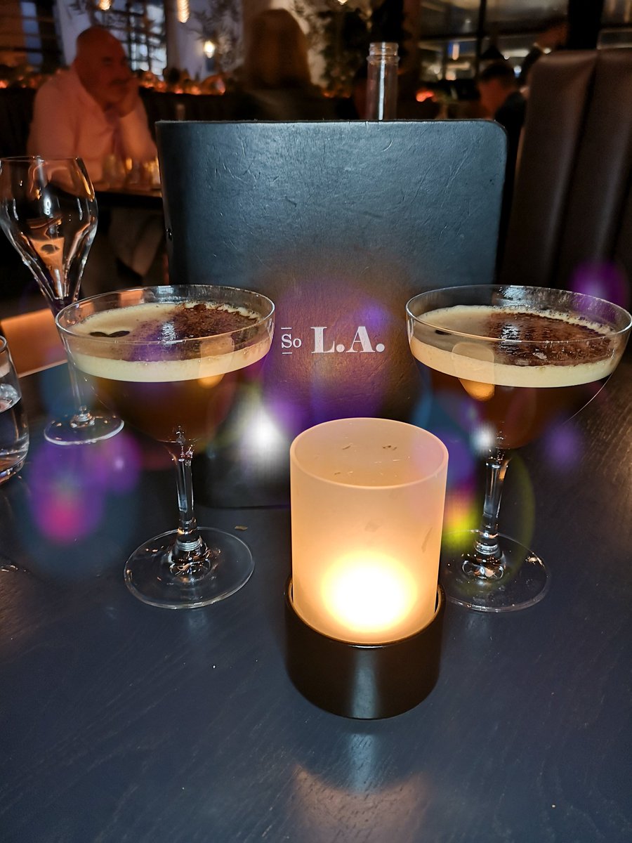 Gerrys_Kitchen's tweet photo. Ending our #CaliBrunch at @SoLAGlasgow with an #EspressoMartini - @LittleGemsJewel keeping it classic with @GreyGoose whilst I mix it up with @BanksRums #7 #Glasgow #GerrysKitchen #foodblogger #GlasgowRestaurant https://t.co/NVTIJ12Hpm