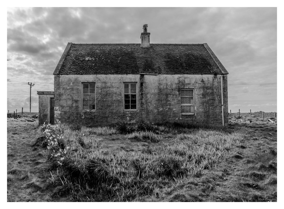 Empty Crofthouse 
South Uist