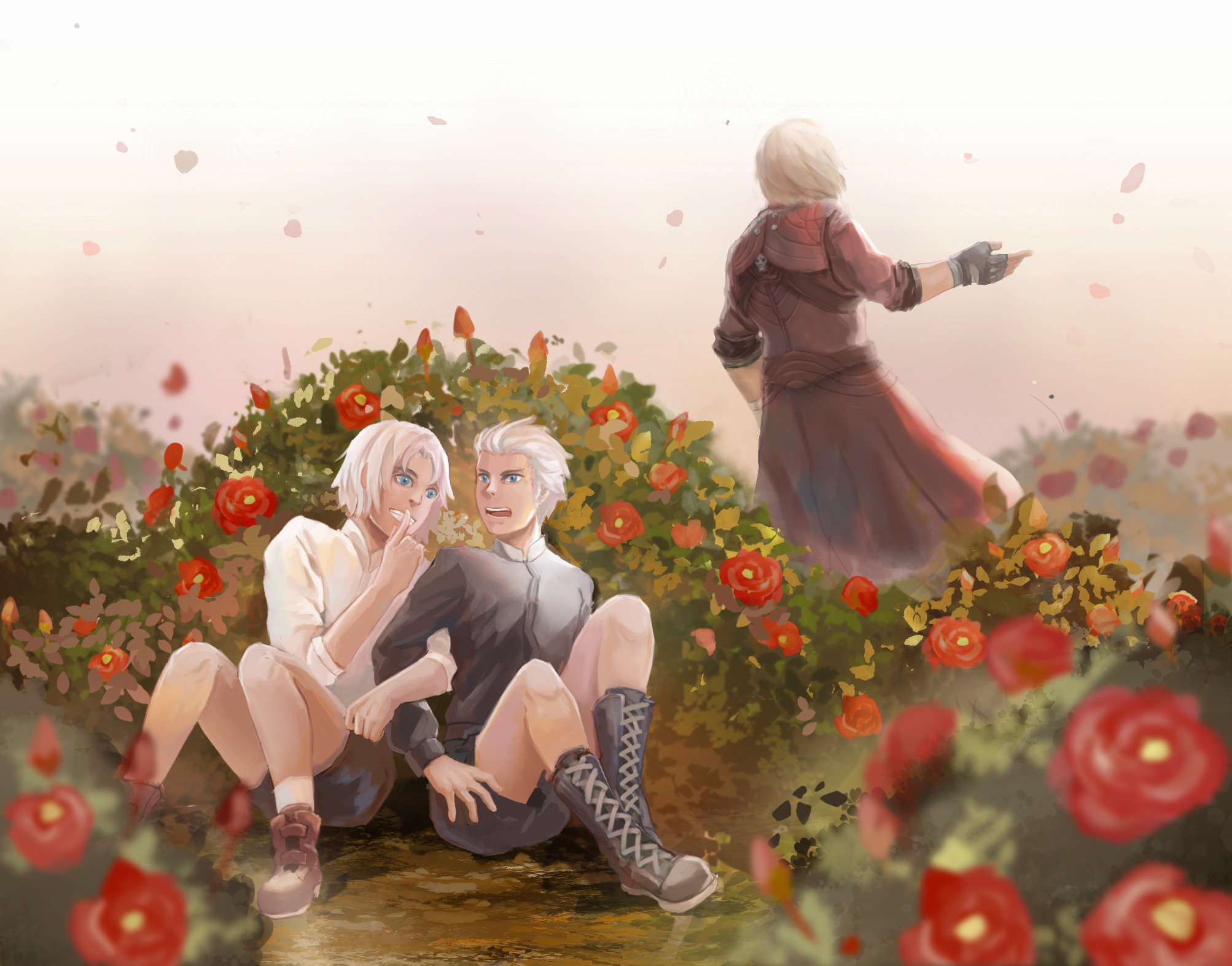 Ninja Theory on X: Beautiful #DmC Vergil Fan Art. If you know the artist  let us know. They deserve a shout out!  / X