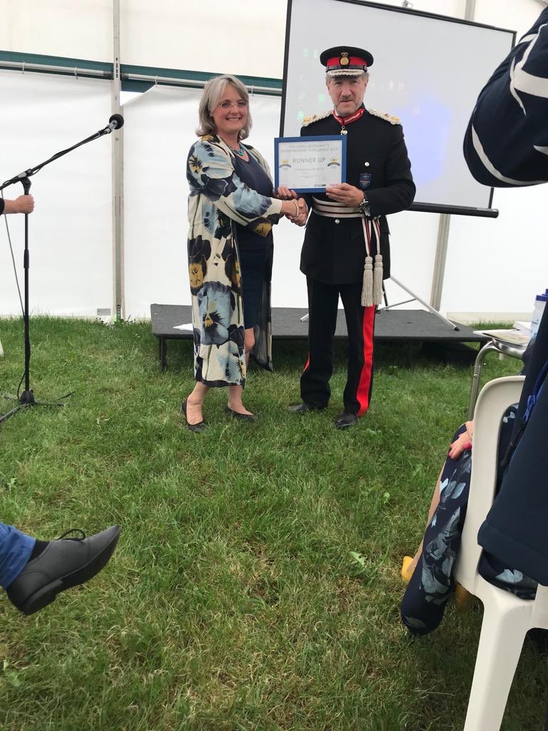 Another great day at ⁦<a href="/hertscountyshow/">Herts County Show</a>⁩ especially The Lord-Lieutenant’s Entrepreneurs Challenge. Congratulations to all contestants &amp; all involved &amp; winner ⁦⁦<a href="/Suzerosnacks/">Suzero</a>⁩ and runner up ⁦<a href="/Oliiki_Learning/">Clare</a>⁩. Thanks judges &amp; sponsors. ⁦⁦<a href="/HeartHerts/">Heart Hertfordshire</a>⁩