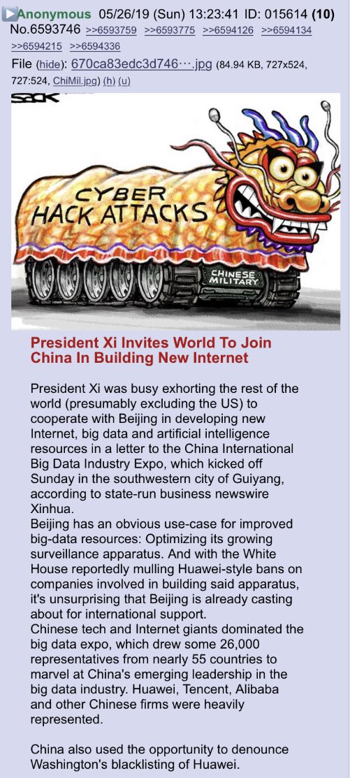 President Xi Invites World To Join China In Building New Internet!!Anon notable!!