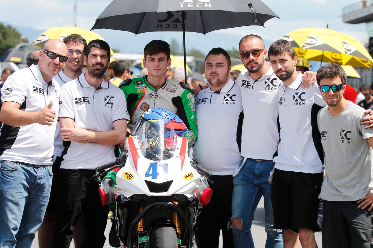 tech_xc's tweet photo. Cerramos la segunda prueba del #ESBK en @Circuitcat_es con la quinta posición de Álex Borner (Supersport) como mejor resultado https://t.co/nuIx8wV2QG
