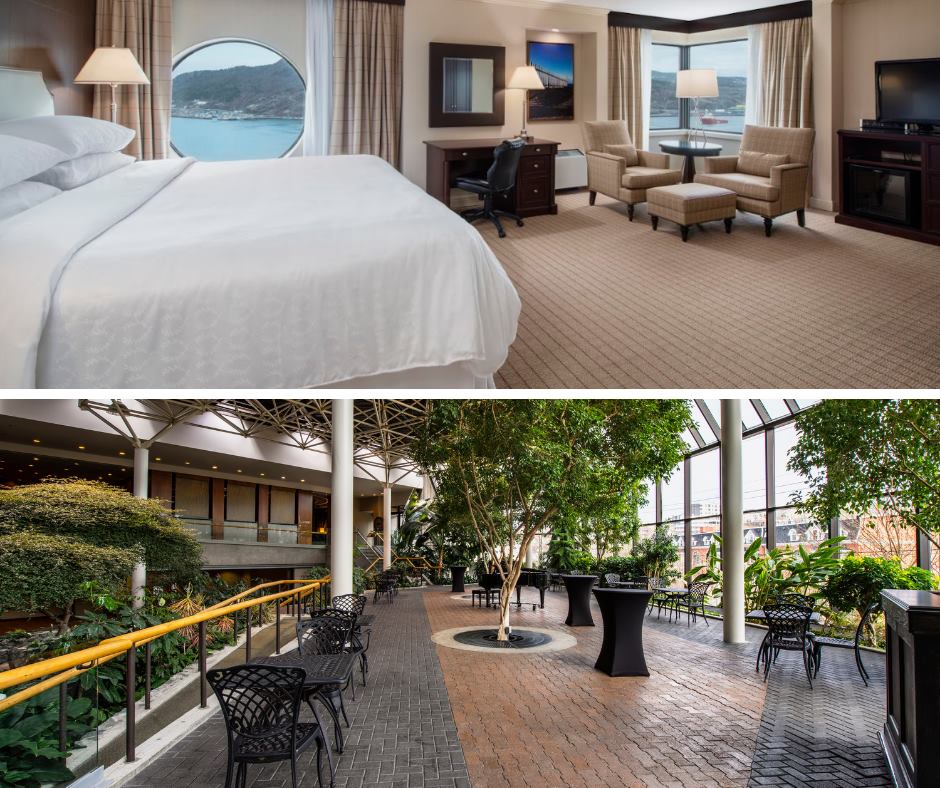 Happy #SelfCareSunday from the Sheraton! 

Would your rather spend your day sleeping in or reading a book in the court garden? 👇 #lovedowntown