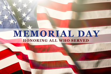 Thank you to all on this Memorial weekend.