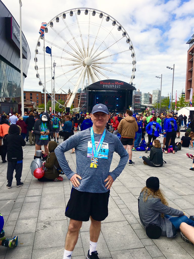 ste_asp's tweet image. Well, got round in the end. But, my word, they don’t get any easier! #RnRLiverpool #Marathon #hell Well done to all finishers!