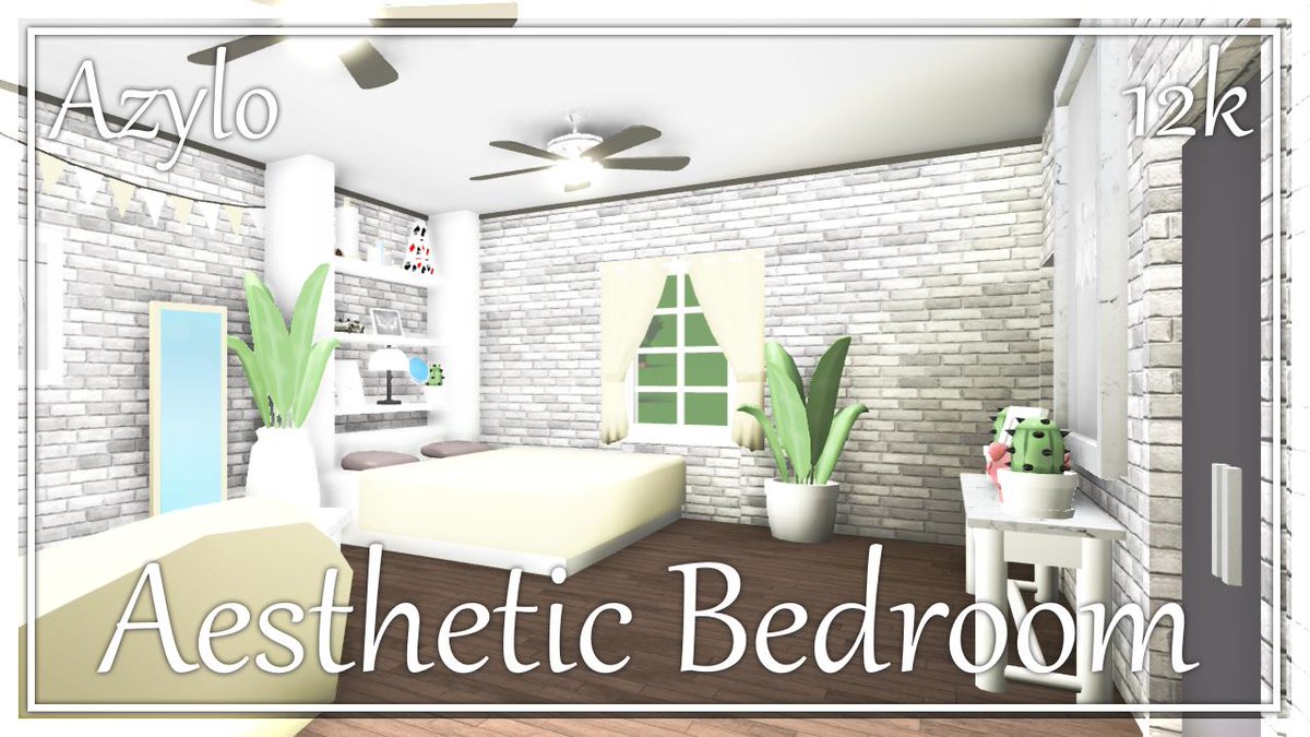 Azylo On Twitter Hey Guys Today I Made A Nice Aesthetic Bedroom - roblox bloxburg aesthetic rooms