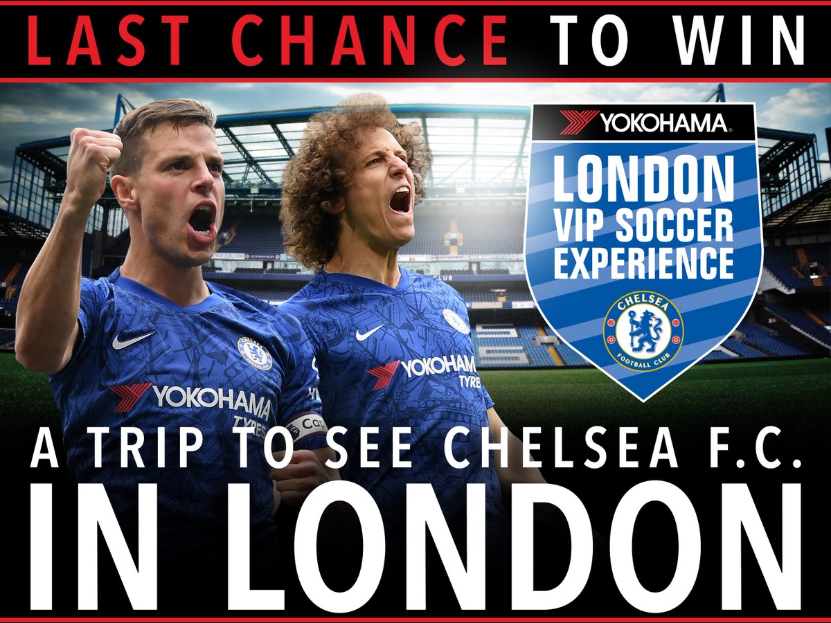 Needham Memorial Day Tournament (@nmdt_official) on Twitter photo We're teaming up with <a href="/YokohamaTC/">Yokohama Tire</a> to offer a round trip to London, with the ultimate Chelsea FC VIP Soccer Experience, for a player and their guardian.
Read the official rules and enter here:
urlzs.com/WnZCi
#yokohamasoccer #yokohamatire #needhammdt We're teaming up with <a href="/YokohamaTC/">Yokohama Tire</a> to offer a round trip to London, with the ultimate Chelsea FC VIP Soccer Experience, for a player and their guardian.
Read the official rules and enter here:
urlzs.com/WnZCi
#yokohamasoccer #yokohamatire #needhammdt