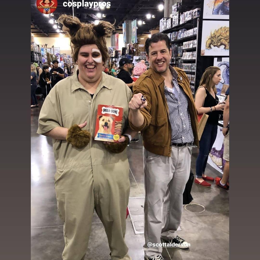 Azscott12's tweet image. Thanks to @MelBrooks for creating one of the most legendary duos ever! #phoenixfanfusion2019 #spaceballs #barf #lonestar