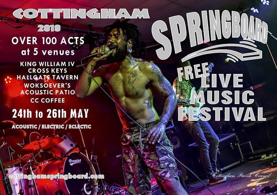 On at the King Billy Cottingham at 8pm. Come check us out 😎