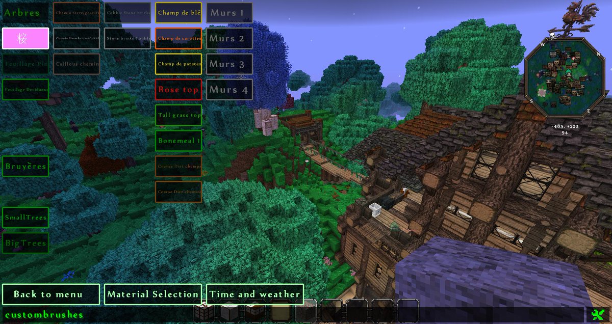 J0celyn22's tweet photo. Just posted an update to my GUI and macros set for the Macro Keybind Mod, to be used with WorldEdit and VoxelSniper ! More features, a bit easier to use, and less ugly !
https://t.co/ZnVTsWbB72
If you have any feedback or questions feel free to contact me ! https://t.co/aqL2l1Qiq4