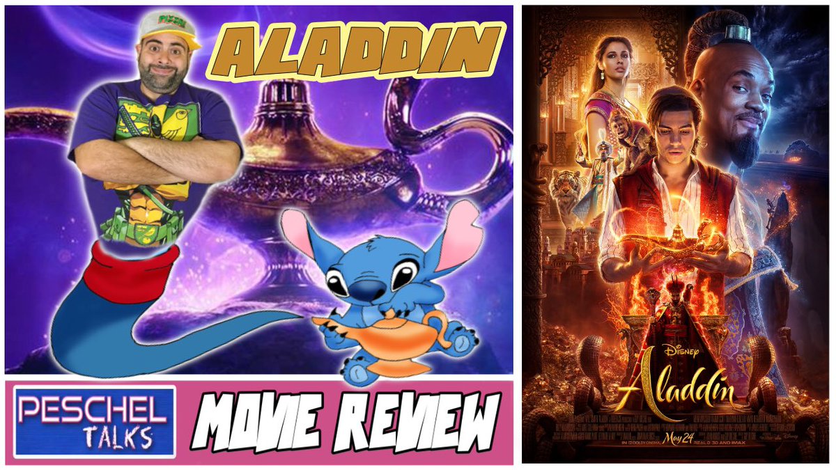 Aepeschel's tweet photo. This was so much fun....now that’s something I never thought I would say about this movie! Here is my full review of Aladdin https://t.co/YhPil8feDA #AladdinMovie #FilmTwitter #moviereview #Aladdinreview #disney #WillSmithGenie #princess #wishes https://t.co/QN9BvKSUhb