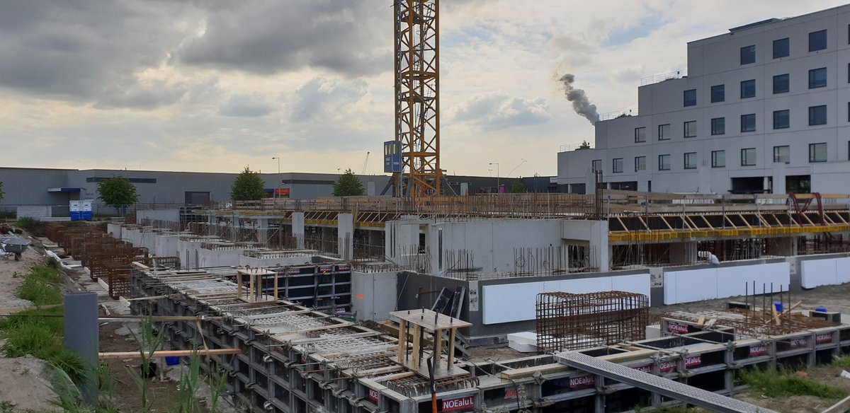 Houthavens construction update including Hotel Boot &amp; Co, new restaurant Karaat, and Student Experience - 3 of 4 #amsterdam