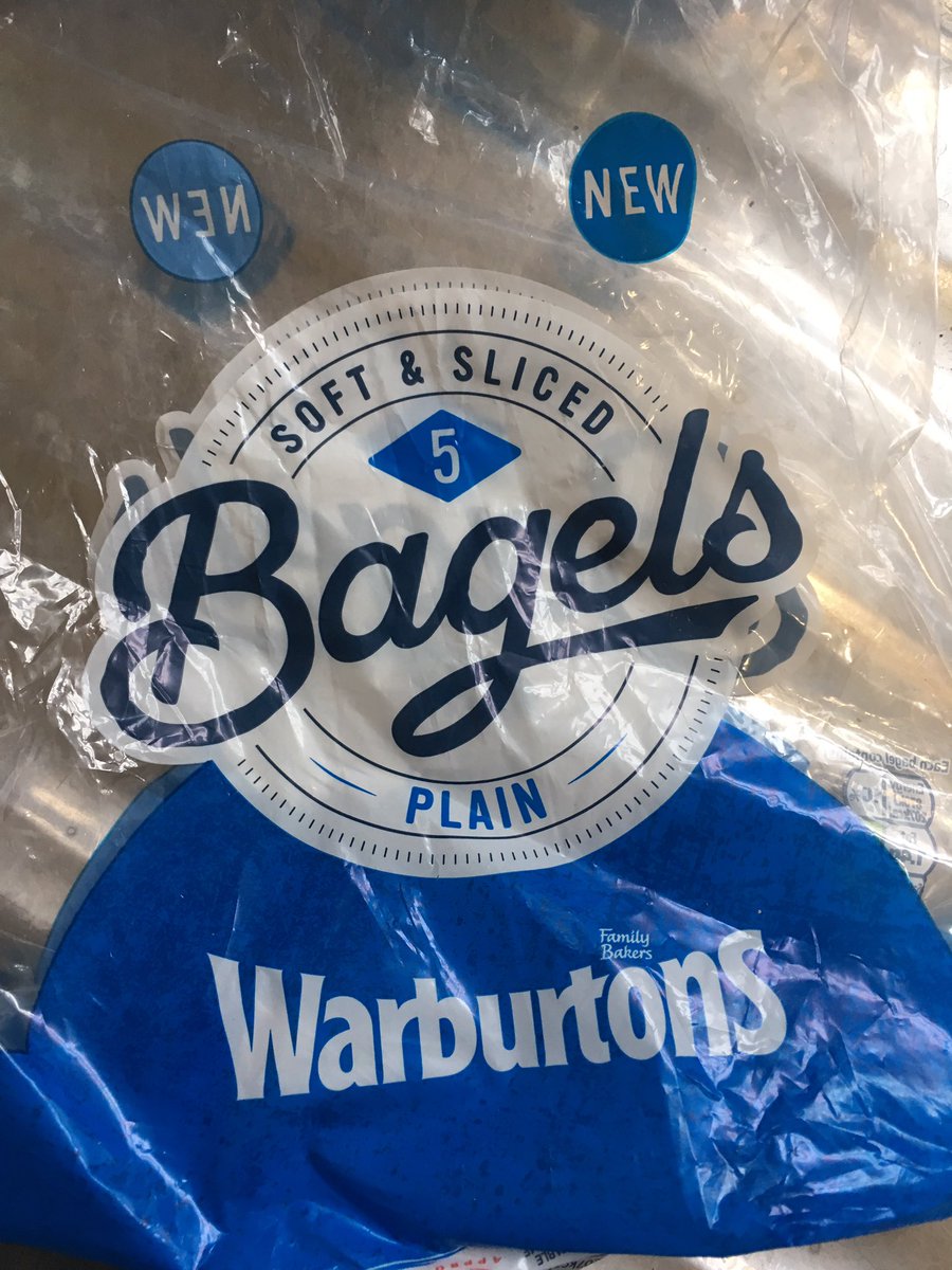 What do you you do when 3/5 of your soft sliced bagels are not sliced <a href="/Warburtons/">Warburtons</a>?
Literally can’t believe it

#Warburtonsbagels