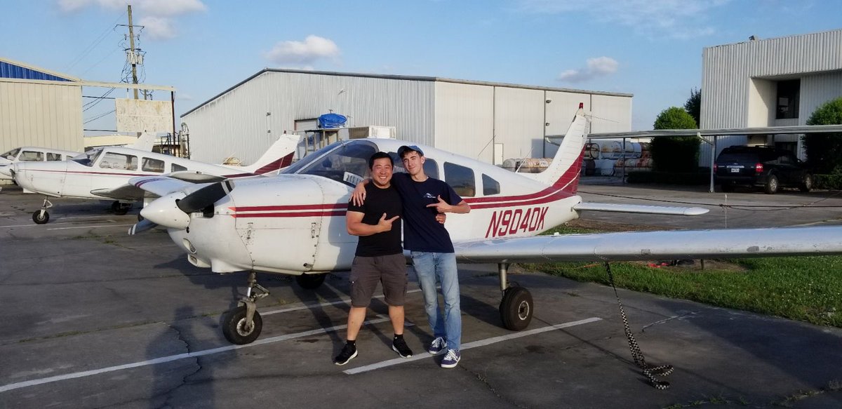 Congrats to Jade Feliciano on his first solo!! #texasflight