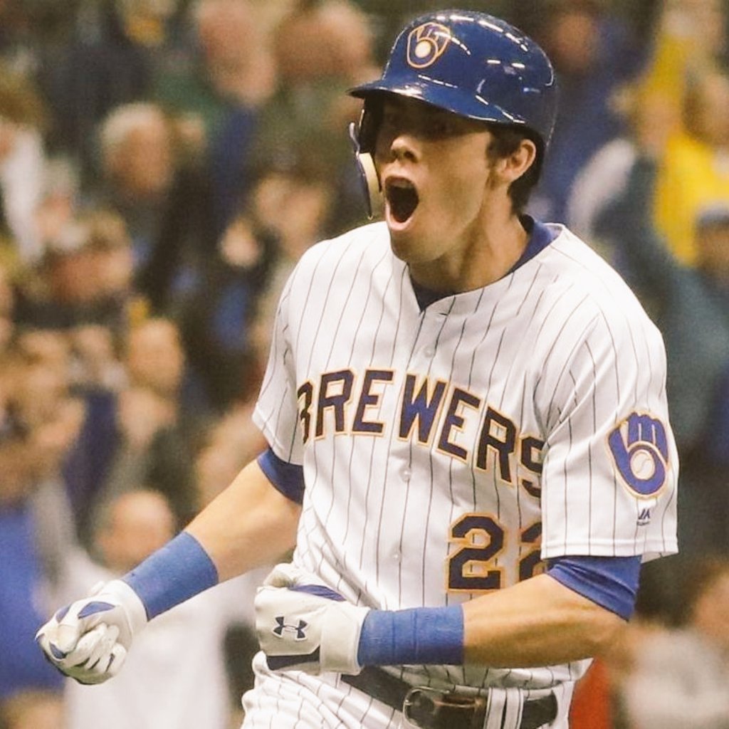 ProfPicks's tweet image. Vamos con Milwaukee a confiar en Yelich