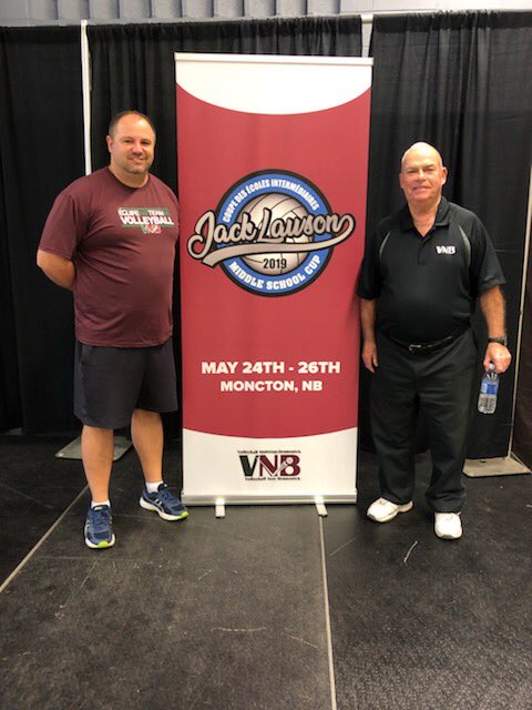 As we wrap up the 2019 Jack Lawson Middle School Cup, we want to acknowledge and thank the man that made this all possible - Jack Lawson (pictured here with Nic Boucher, Age Class Chair)