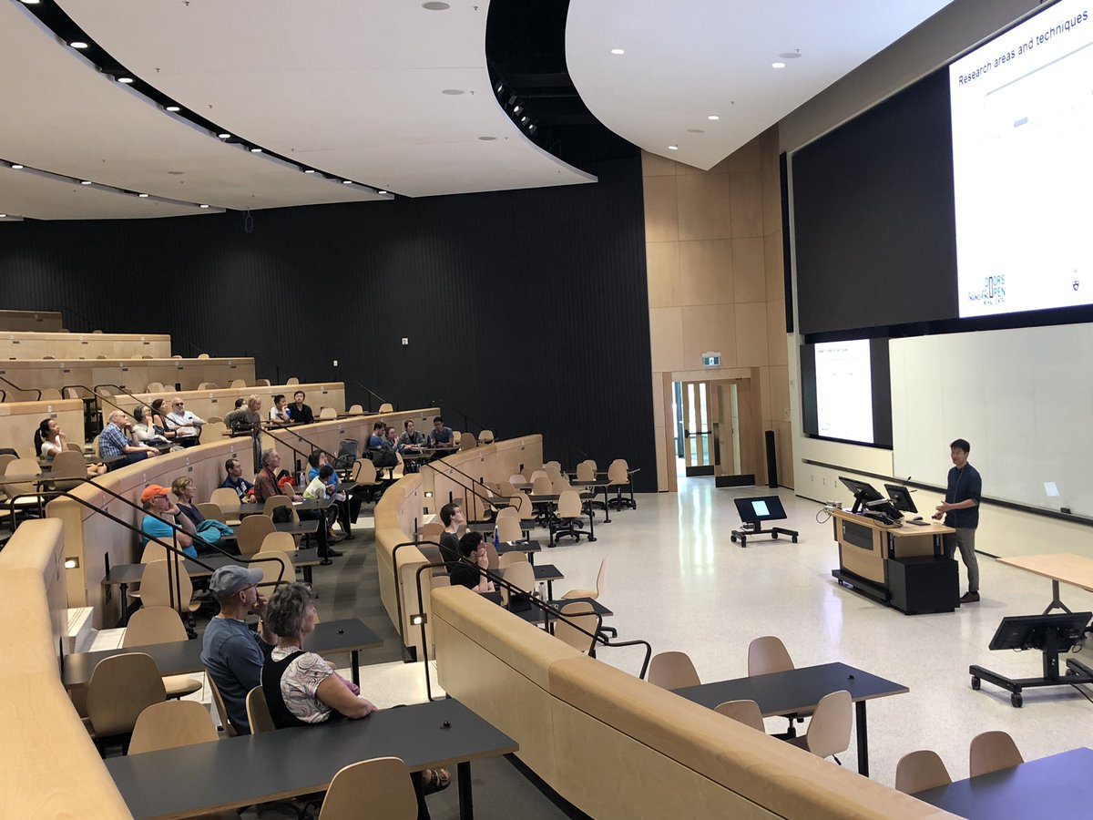 UofTEngineering's tweet photo. ⚡️Our final Lightning Lecture of the day tackles some of the biggest decisions we have to make: Where to live? Where to work? Where to play? Get a flash of insight at 2:50pm today in the Myhal auditorium⚡️#UofTDoorsOpen https://t.co/KQfOetjmiz