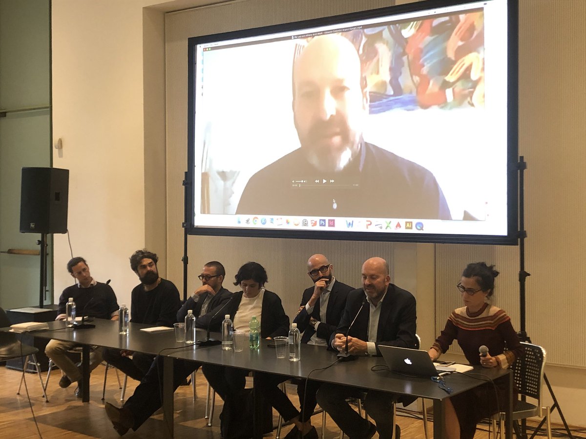 edocolombo's tweet photo. Alla Milano #ArchWeek della @triennalemilano con @cultura_italiae un'intervista sul design dei comportamenti urbani con il behaviour scientist @damani_anand da Bombay. https://t.co/U2HgoLOHL9