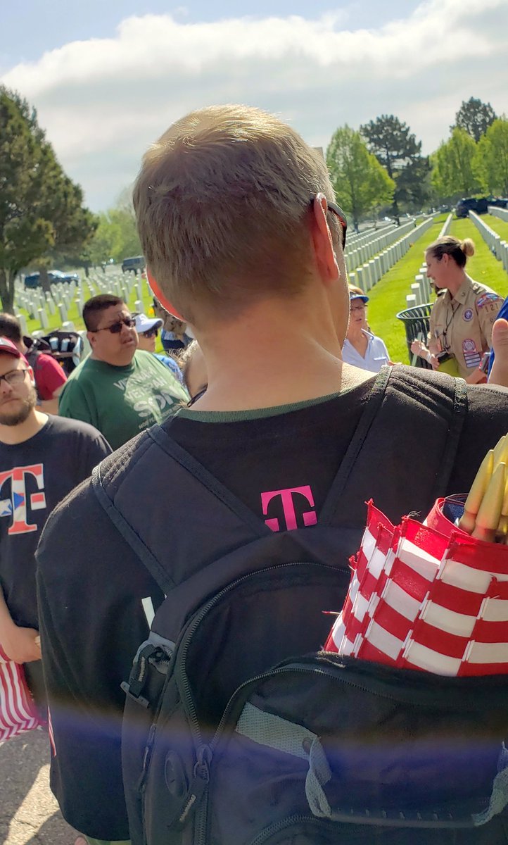 toddrm9's tweet image. Great morning with @TMobile and @missioncontinue at #FtLoganFlagPlacement honoring those who have paid the ultimate sacrifice. 🇺🇲 #MemorialDay #MobilizeForService #AreYouWithUs