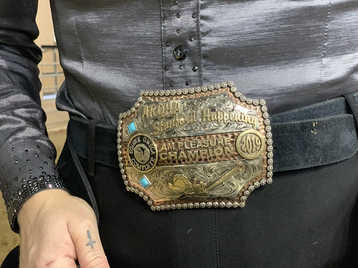 JeremyAffeldt's tweet photo. cheering on #teammassey at horse show! It worked as it was a epic day for Mike Massey and the team yesterday! #boom! #champions #freetodream #freetocompete #freetowin #enjoythejourney #vikings @officialaqha https://t.co/EeJVE7amrV