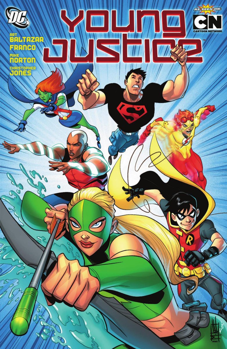 worldsfinest's tweet photo. Spending the afternoon with the first two "Young Justice" trade collections. It's great that DC Comics will be releasing these "Young Justice" comics in new trade paperback collections later this year! Lots of great reading!
#YoungJustice #YoungJusticeOutsiders #YJOutsiders #YJ https://t.co/uF0eABAI4v