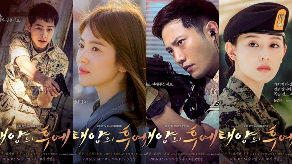 5. DESCENDANTS OF THE SUN.-The storyline, the setting, the acting, the casts and of course the song-song couple, this drama is just great.  Will probably rewatched this. 