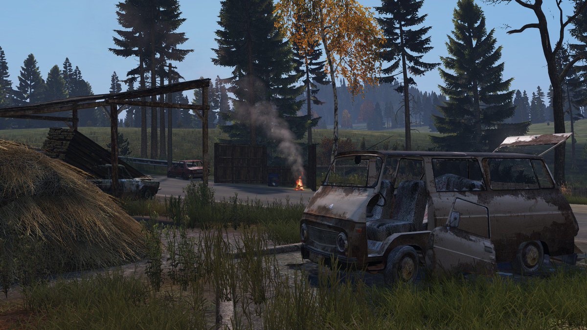 xCommunist's tweet photo. @L_K_P1 @BarelyInfected @Spaggie @DayZ @HaroldPalmerYT @Joeldinho79 @JarlOrkas @ArrianaOnDayZ @MolllyMagooo @Chippers19873 @borgrulergaming @RageBruh @EssexRockerz Had a fun little run around. Hope you all enjoy Betty's Bacon Shack if you're passing through! https://t.co/szYCFNWGab