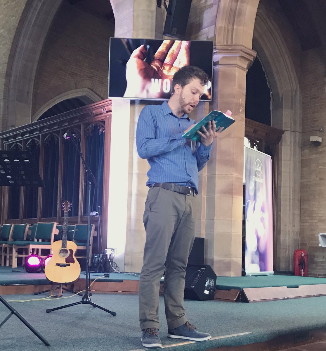 “One of the most powerful prophetic acts we can do today is refuse to worship the God’s of this age” Peter Shaw SMASHING it tonight