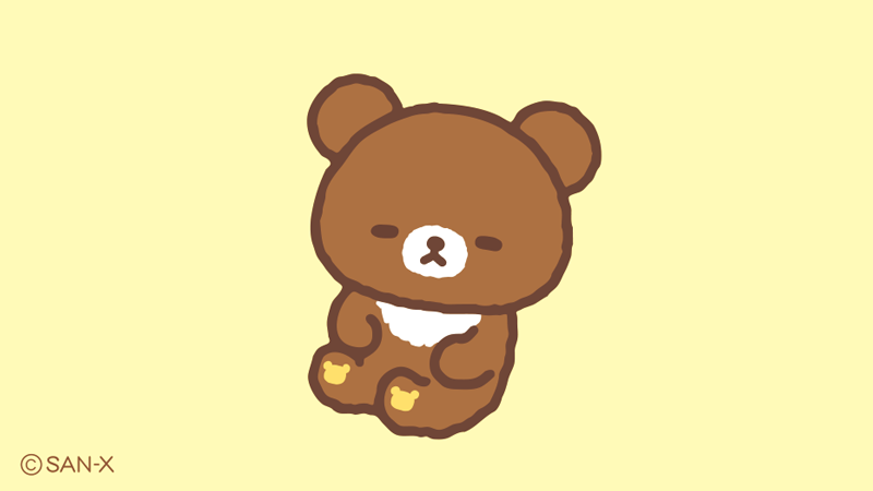 リラックマごゆるりサイト公式 7がつく日はチャイロイコグマの日 おねむなチャイロイコグマちゃん
