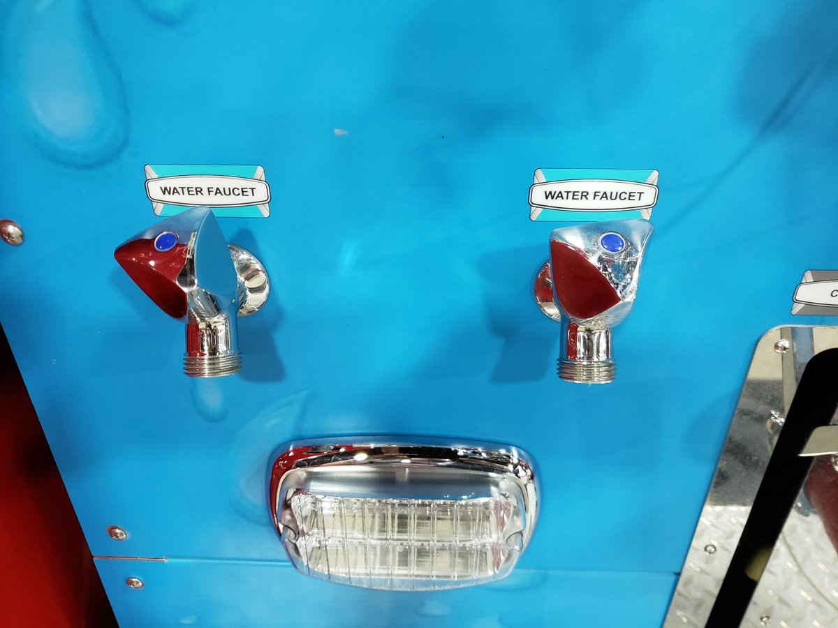 SafetekProfire's tweet photo. Need a drink? Come find out how Safetek and @wsdarley can build a potable water system into your next truck. @Spartan_ER #afca2019 https://t.co/G9WWQ6RdoQ